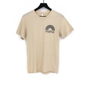MAMA Graphic Tee Cream S